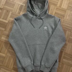 Adidas Men's Heather Gray Hoodie